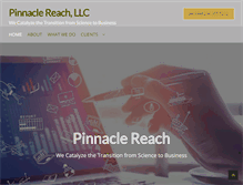 Tablet Screenshot of pinnaclereach.com